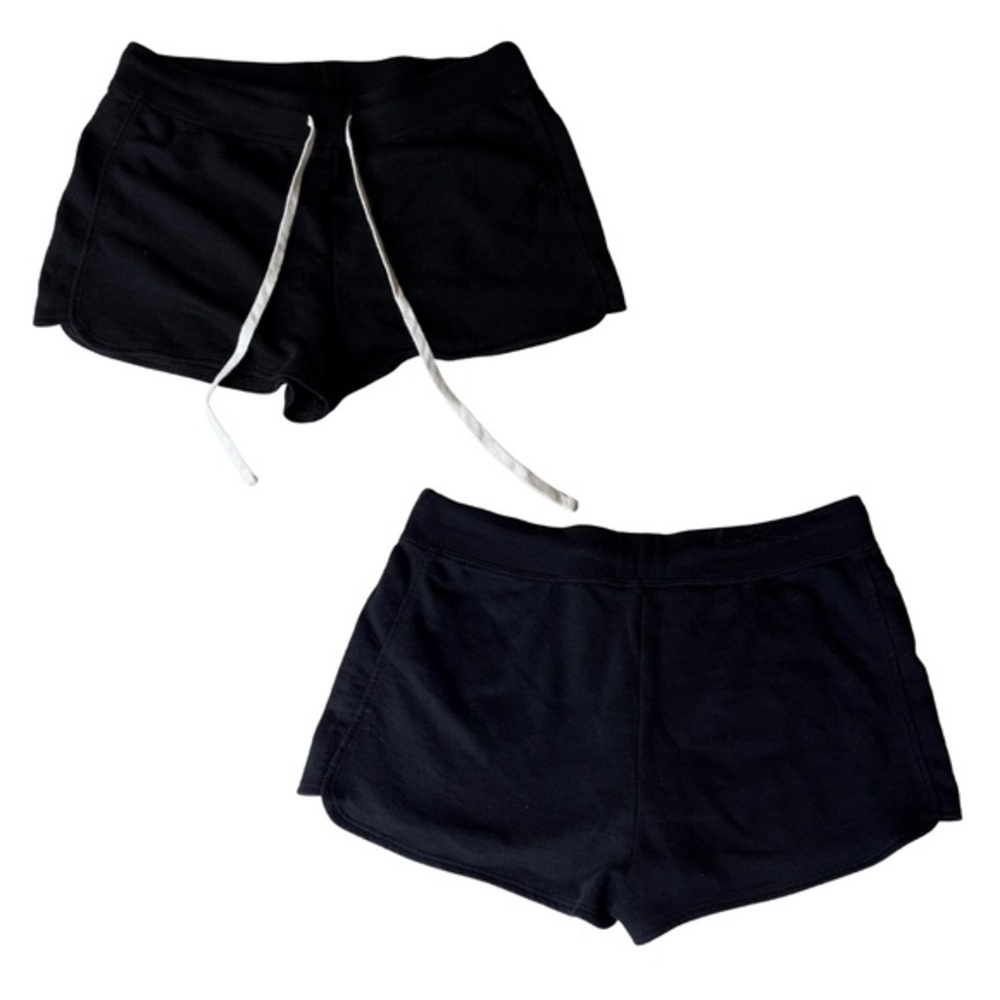 Old Navy Black Shorts with White Accents